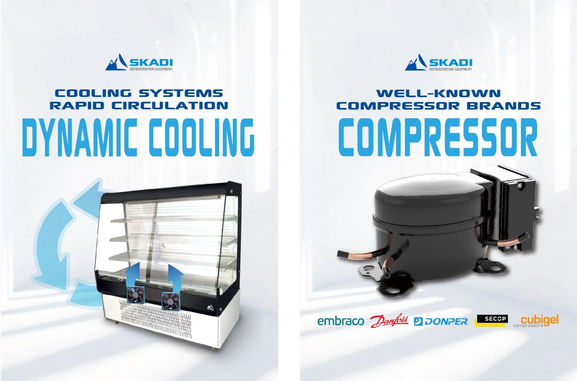 Promotional image of [Durable Open Chiller with Efficient Cooling | SOC] featuring 