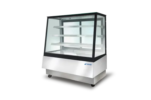 Full-View Pastry Display Cabinet with Right-Angle Design | ORX-T